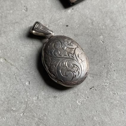 ơ ᥿ å ڥȥȥåסVintage Metal Locket Pendant Top