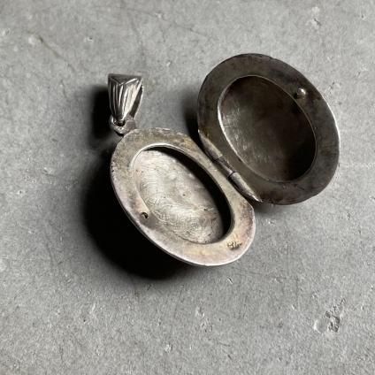 ơ ᥿ å ڥȥȥåסVintage Metal Locket Pendant Top