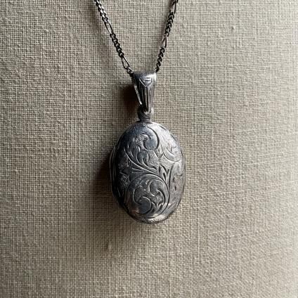 ơ ᥿ å ڥȥȥåסVintage Metal Locket Pendant Top