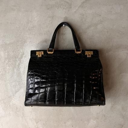 ơ  ϥɥХåVintage Crocodile Hand Bag