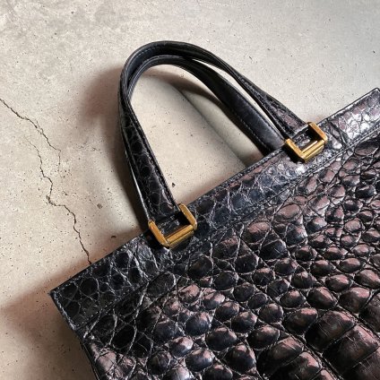 ơ  ϥɥХåVintage Crocodile Hand Bag