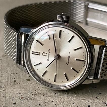 OMEGA(オメガ)GENEVE SSケース 3針 純正メッシュベルト - JeJe OMEGA(オメガ)GENEVE SSケース 3針 純正メッシュベルト - JeJe