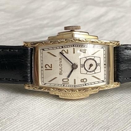 BULOVA(ブローバ)10K 金張 スモールセコンド)- JeJe PIANO BULOVA(ブローバ)10K 金張 スモールセコンド)- JeJe PIANO