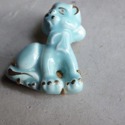 1940ǯ ǭ ƫ ֥40's Ceramic Cat Brooch