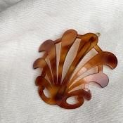 1950ǯ ե ɥơ إå Dead StockFrench Acetate Hair Clip