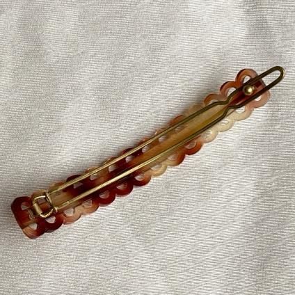 1950ǯ ե  إåסFrench Celluloid Hair Clip