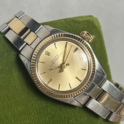 ROLEX OYSTER PERPETUALʥå  ѡڥ奢YG ե롼ƥåɥ٥ ֥쥹