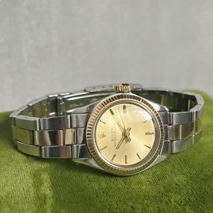 ROLEX OYSTER PERPETUALʥå  ѡڥ奢YG ե롼ƥåɥ٥ ֥쥹