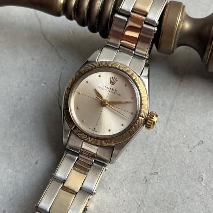 ROLEX OYSTER PERPETUALʥå  ѡڥ奢ZEPHYR DIAL YG٥ ٥åȥ֥쥹