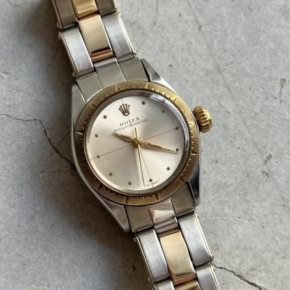 ROLEX OYSTER PERPETUALʥå  ѡڥ奢ZEPHYR DIAL YG٥ ٥åȥ֥쥹