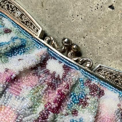 ヴィンテージ ビーズ バッグ（Vintage Beads Chain Bag）- JeJe
