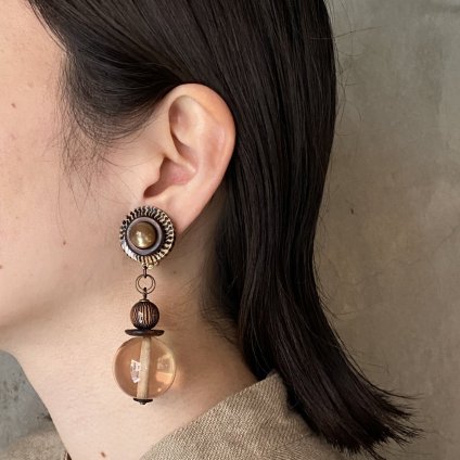 1960ǯ ե 롼  ֥饦French Lucite Earrings