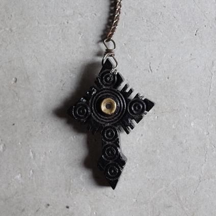 1900ǯ ꥪ å  ͥå쥹Early 20th Rosary Wood Long Necklace