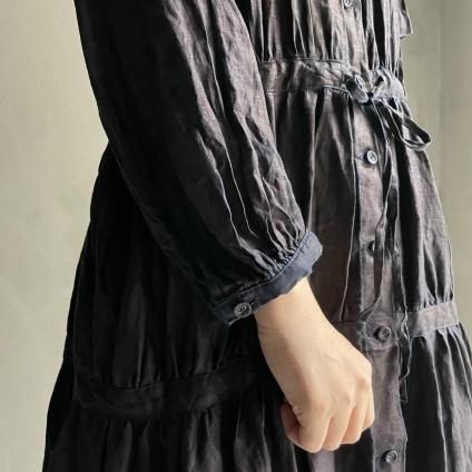 HALLELUJAH 4, Chemise a la Reineʥϥ ߡ  졼̡Charcoal Indigo
