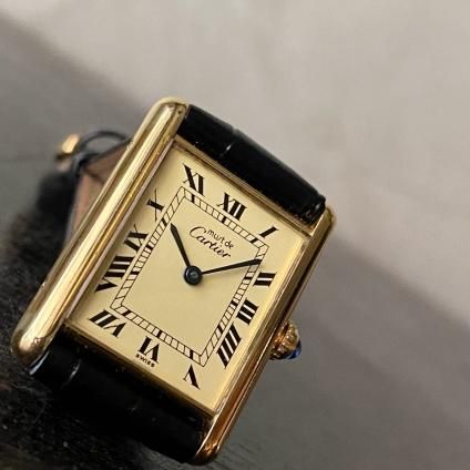 Cartier MUST TANK ʥƥ ޥ 󥯡LM 