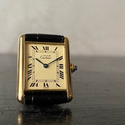 Cartier MUST TANK ʥƥ ޥ 󥯡LM 