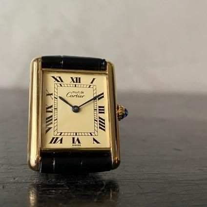 Cartier MUST TANK ʥƥ ޥ 󥯡LM 