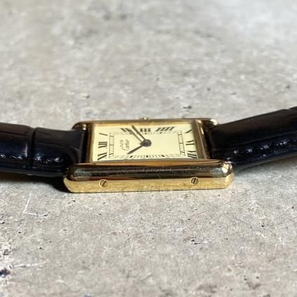 Cartier MUST TANK （カルティエ マスト タンク）LM 純正尾錠