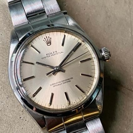 ROLEX OYSTER PERPETUAL ʥå  ѡڥ奢Long Minute 3Ϣ֥쥹