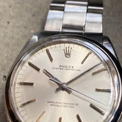 ROLEX OYSTER PERPETUAL ʥå  ѡڥ奢Long Minute 3Ϣ֥쥹