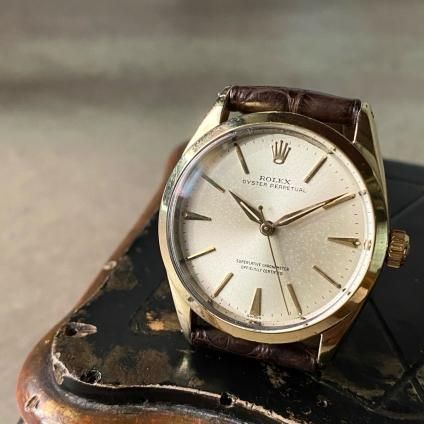 ROLEX OYSTER PERPETUAL ʥå  ѡڥ奢˴ 14K Cap Gold ꥸʥ륵쥤ʸ