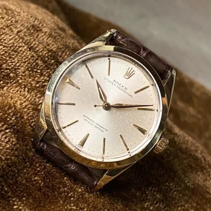 ROLEX OYSTER PERPETUAL ʥå  ѡڥ奢˴ 14K Cap Gold ꥸʥ륵쥤ʸ