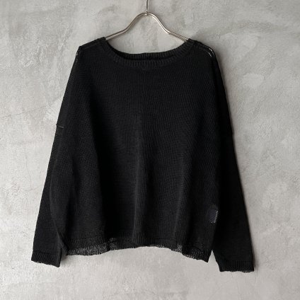 suzuki takayuki knitted capeʥ業 ˥åƥɥסBlack