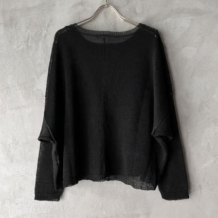 suzuki takayuki knitted capeʥ業 ˥åƥɥסBlack