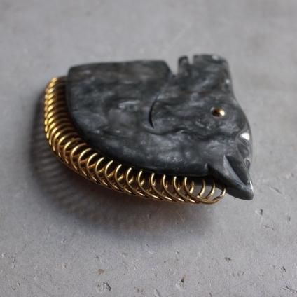 1960ǯ ꥹ  ֥1960's Galalith Horse Brooch
