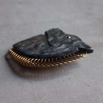 1960ǯ ꥹ  ֥1960's Galalith Horse Brooch