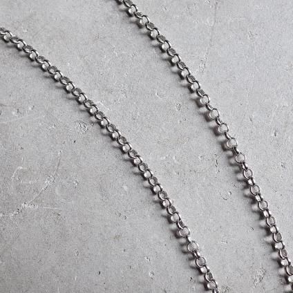 1930-40ǯ С᥿ ꥢ饹 ɩ ͥå쥹1930-40's Silver Metal Clear Metal Diamond Motif Necklace