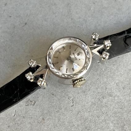 ROLEX ORCHID（ロレックス オーキッド）18KWG ダイヤモンド6石 カット