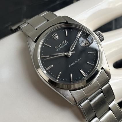 ROLEX OYSTER DATE PRECISIONʥå  ǥ ץ쥷Ref.6420 ʸ ٥åȥ֥쥹