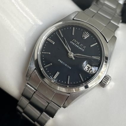 ROLEX OYSTER DATE PRECISIONʥå  ǥ ץ쥷Ref.6420 ʸ ٥åȥ֥쥹