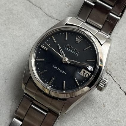 ROLEX OYSTER DATE PRECISIONʥå  ǥ ץ쥷Ref.6420 ʸ ٥åȥ֥쥹