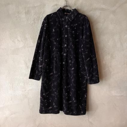 U.S. ơ  ǥ ȡVintage Floral Pattern Corduroy Coat