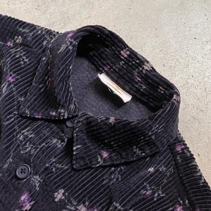 U.S. ơ  ǥ ȡVintage Floral Pattern Corduroy Coat