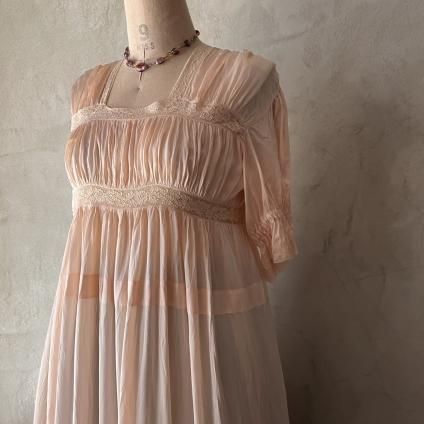 1930ǯ France Tulle Lace Nightyʥե 塼졼 ʥƥ 