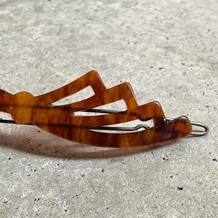 1950ǯ ե ɥץ饹å Хå  Dead StockFrench Old Plastic Hair Clip