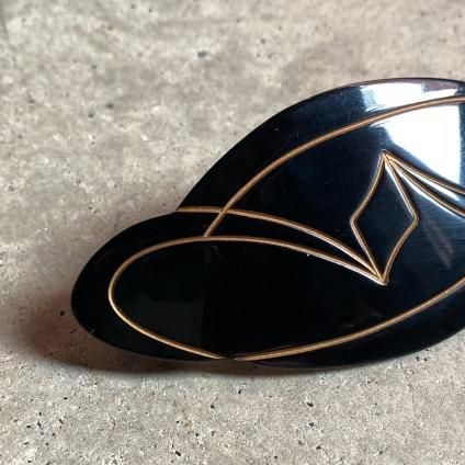 1960ǯ ե ɥץ饹å Хå  Dead StockFrench Old Plastic Hair Clip