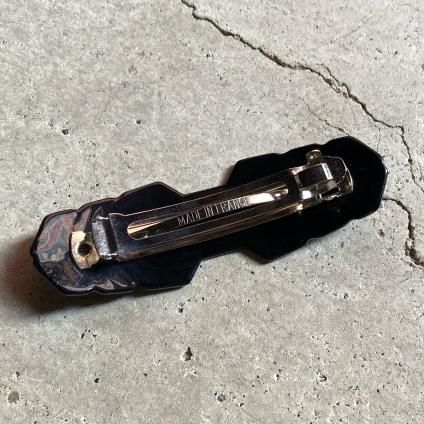 1960ǯ ե ɥץ饹å Хå  Dead StockFrench Old Plastic Hair Clip