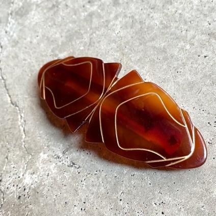 1960年代 フランス オールドプラスチック バレッタ Dead Stock 1960年代 フランス オールドプラスチック バレッタ Dead Stock