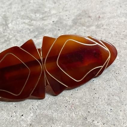 1960ǯ ե ɥץ饹å Хå  Dead StockFrench Old Plastic Hair Clip