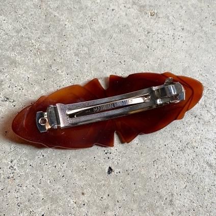 1960年代 フランス オールドプラスチック バレッタ Dead Stock 1960年代 フランス オールドプラスチック バレッタ Dead Stock