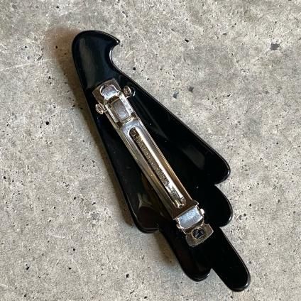 1960ǯ ե ɥơ Ļ Хå  ֥åߥ Dead StockFrench Old Plastic Hair Clip