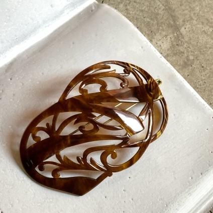 1960ǯ ե ɥץ饹å Хå  Dead StockFrench Old Plastic Hair Clip