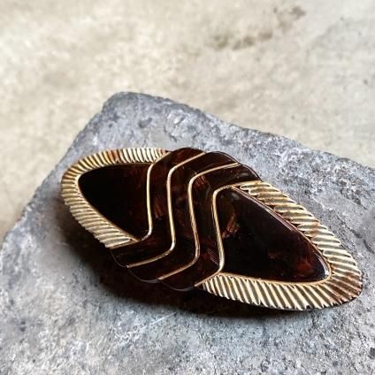 1960ǯ ե ե󥽥ϥ㡼 ɥץ饹å Хå Dead StockFrench Francois Huchard Old Plastic Hair Clip