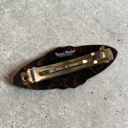 1960ǯ ե ե󥽥ϥ㡼 ɥץ饹å Хå Dead StockFrench Francois Huchard Old Plastic Hair Clip