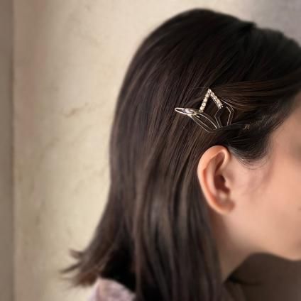 1950ǯ ե ܥʡ ɥץ饹å إåסFrench Old Plastic Hair Clip