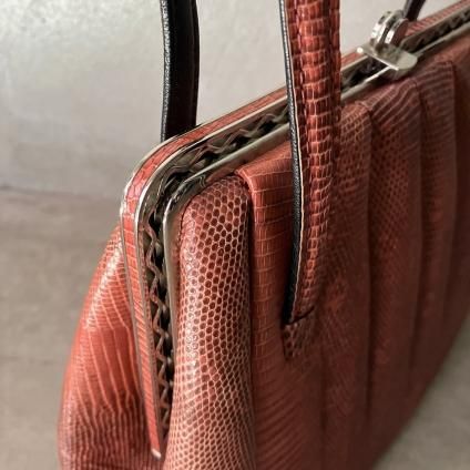 ơ ꥶ ϥɥХåVintage Lizard Hand Bag